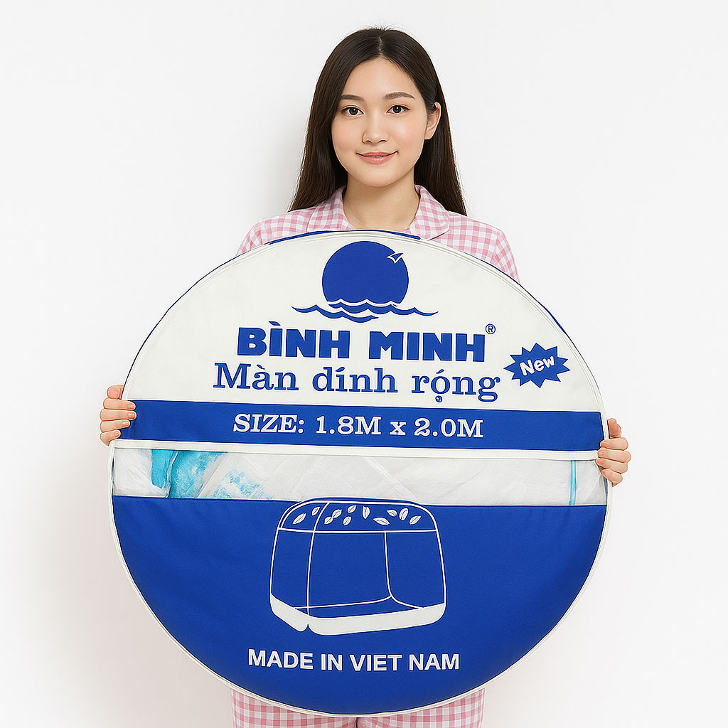 M&agrave;n chụp chống muỗi tự bung gấp gọn b&igrave;nh minh 19