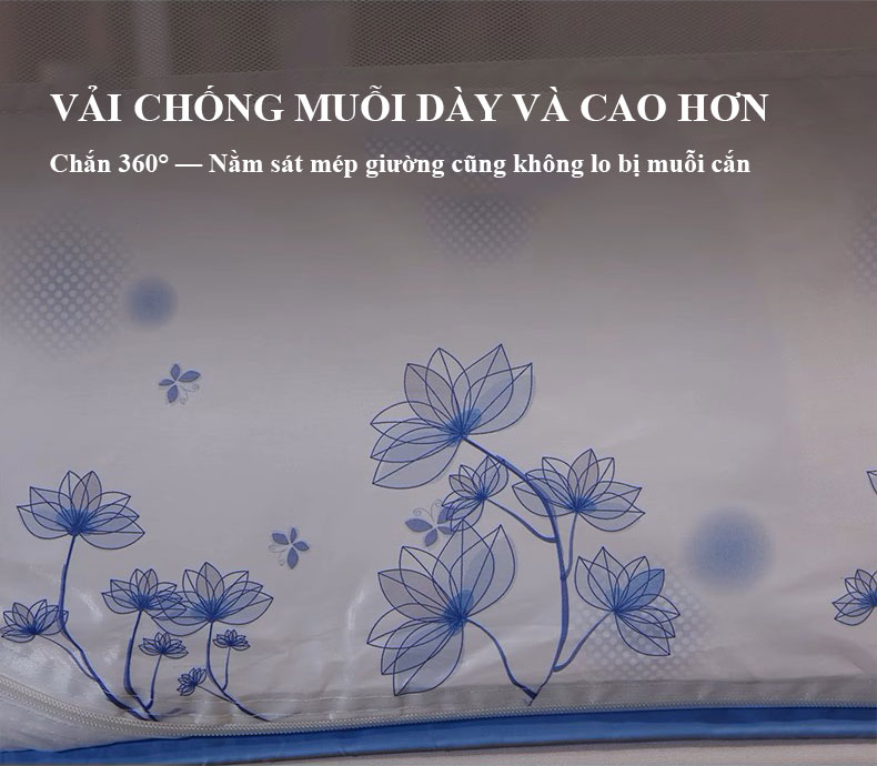 M&agrave;n chụp chống muỗi tự bung gấp gọn b&igrave;nh minh 4