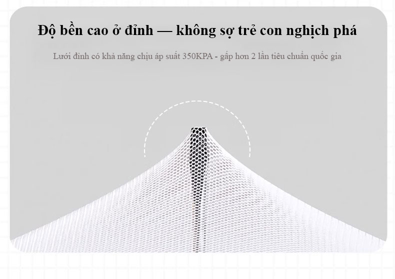 M&agrave;n chụp chống muỗi tự bung gấp gọn b&igrave;nh minh 6